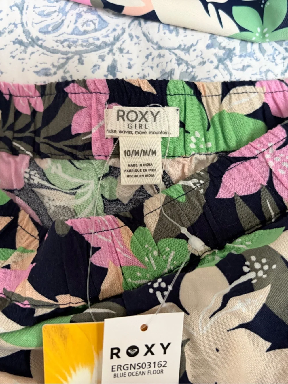 Roxy Ilacabo Active Onesie Swim Suit 12/L and Shorts 10/M